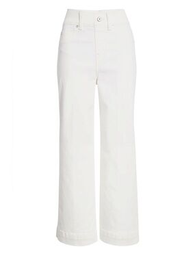 SPANX shape EveryWear Cropped Wide Leg Jeans ecru size 1X NWOT